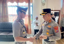 IPTU Alfathan Bimo Pratama Resmi Jabat Kasat Lantas Polres Manggarai