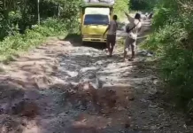 Ruas Jalan Nangaba–Boafeo–Maukaro Rusak Berat.