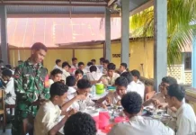 Ratusan Porsi Makanan Bergizi Gratis Disalurkan untuk Siswa Seminari Sandomingo