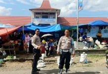 Harga Sembako di Pasar Soa Stabil, Polsek Soa Intensif Monitoring