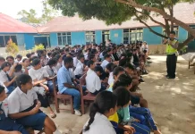 Satlantas Polres Ngada Sosialisasikan Tertib Berlalu Lintas