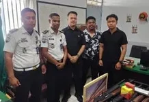 Lapas Ende dan Polres Periksa Senjata Api Pengamanan