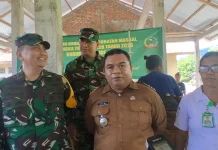 Camat Wewaria Apresiasi TNI Gelar Pengobatan Massal