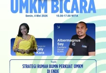 Sokong Kemandirian Ekonomi, Rumah BUMN Ende Targetkan 35 Pelatihan UMKM