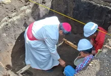 Peletakan Batu Pertama Aula Sambut 100 Tahun Paroki Katedral Ende