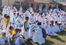 Ratusan Anak Ende Ikuti Manasik Haji Cilik