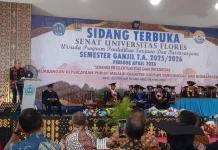 Bupati Ende Motivasi Lulusan Uniflor Jadi Agen Perubahan