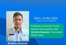 BMKG Ingatkan Potensi Rob Pesisir Flores