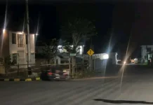 Satlantas Polres Ngada Gelar Patroli Lampu Biru di Kota Bajawa