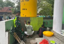 TMMD ke-128 Realisasikan Sumur Bor di Desa Ndoriwoi