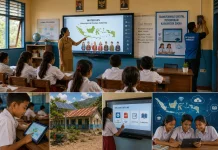 Papan Digital Bantu Proses Belajar Mengajar di Sikka