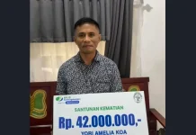 BPJS Ketenagakerjaan Serahkan Santunan untuk Ahli Waris GMIT
