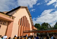 Aula Baru Katedral Ende Disiapkan Akhiri Penggunaan Tenda saat Misa Besar