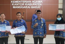 Tiga Satker Kemenag Manggarai Barat Raih Nilai Sempurna IKPA 2026