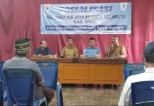 Perumda Tirta Kelimutu Sosialisasi Pelayanan Air Minum Nangapanda