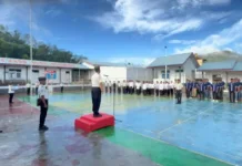 Harkitnas di Rutan Bajawa Bangkitkan Semangat Nasionalisme