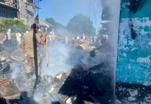 Kebakaran di Satar Tacik, Satu Warga Meninggal Dunia