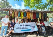 Rumah BUMN PLN Ende Gelar Pelatihan Pewarna Alami Tenun