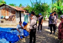Patroli Dialogis Pos Pam Bele Polres Flores Timur Jaga Kondusivitas Warga