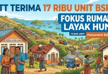 NTT Terima 17 Ribu Unit BSPS, Fokus Rumah Layak Huni
