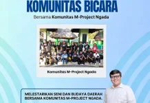 Komunitas M-Project Ajak Anak Muda Ngada Jaga Identitas Budaya