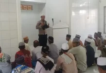 Polsek Pulau Ende Gelar Jumat Curhat Bersama Warga Desa Kazikapo