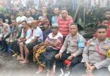 Ribuan Warga Padati Ritual Tinju Adat Sagi di Soa, Polisi Lakukan Pengamanan