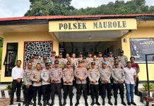 Kapolres Ende Serap Aspirasi dan Perkuat Sinergitas di Polsek Maurole