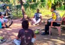 Polisi Sambang Warga Bandona Jaga Kamtibmas Desa