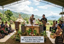 Kemenag Flores Timur Dorong Gerakan Ekoteologi lewat Misa Inkulturasi