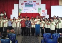 Kemenag Manggarai Tanamkan Moderasi Beragama kepada Pelajar SMP St. Klaus Kuwu