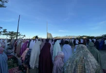 Ratusan Jemaah Ikuti Sholat Idul Adha 1447 H di Waterfront Marina Labuan Bajo