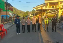 Polres Ngada Amankan Sholat Idul Adha di Bajawa