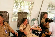 Peringati HLUN, Dinsos Sikka Gelar Aksi Sosial Lansia