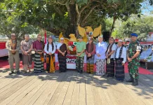 Lapas Ende Ikut Parade Kebangsaan Sambut Hari Lahir Pancasila