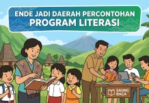 Ende Jadi Daerah Percontohan Program Literasi UNICEF dan Tanoto Foundation