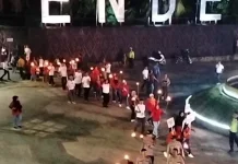 Pawai Obor Meriahkan Ende Sambut Hari Lahir Pancasila 2026