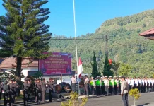 Kapolres Ngada Ajak Personel Amalkan Nilai Pancasila