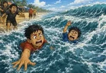 Dua Bocah Tenggelam di Pantai Ma'u Ria Ende, Satu Meninggal Dunia