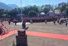 Ribuan Pelajar Meriahkan Gawi Massal di Lapangan Pancasila Ende