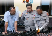Polda NTT Periksa Senjata Api Polres Ngada