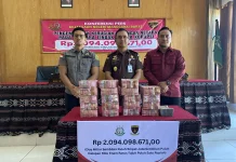 Kejari Manggarai Barat Setor Rp2,09 Miliar Kerugian Negara dari Dua Kasus Korupsi