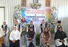 MTsN Manggarai Gelar Wisuda Tahfidz dan Pengumuman Kelulusan Kelas IX