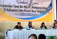 Warga Enam Desa di Sikka Ikut Sosialisasi Pertanahan Libatkan