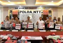 Polda NTT Ungkap 76 Kasus Kejahatan, Amankan 87 Tersangka