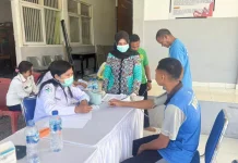 Lapas Ende Gelar Pemeriksaan Kesehatan Berkala Bagi Warga Binaan