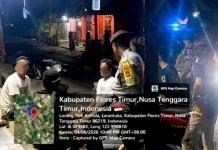 Patroli Malam Polres Flotim Jaga Kondusivitas Larantuka