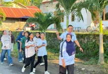 Jalan Santai Perkuat Soliditas Jajaran Lapas Ende di Akhir Pekan