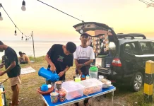Pantai Ndao Ramai Pengunjung, Pedagang Minta Kepastian Pengelolaan