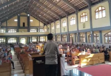 Polsek Kuwus Gandeng Gereja Katolik Jaga Kondusivitas jelang Pilkades 2026